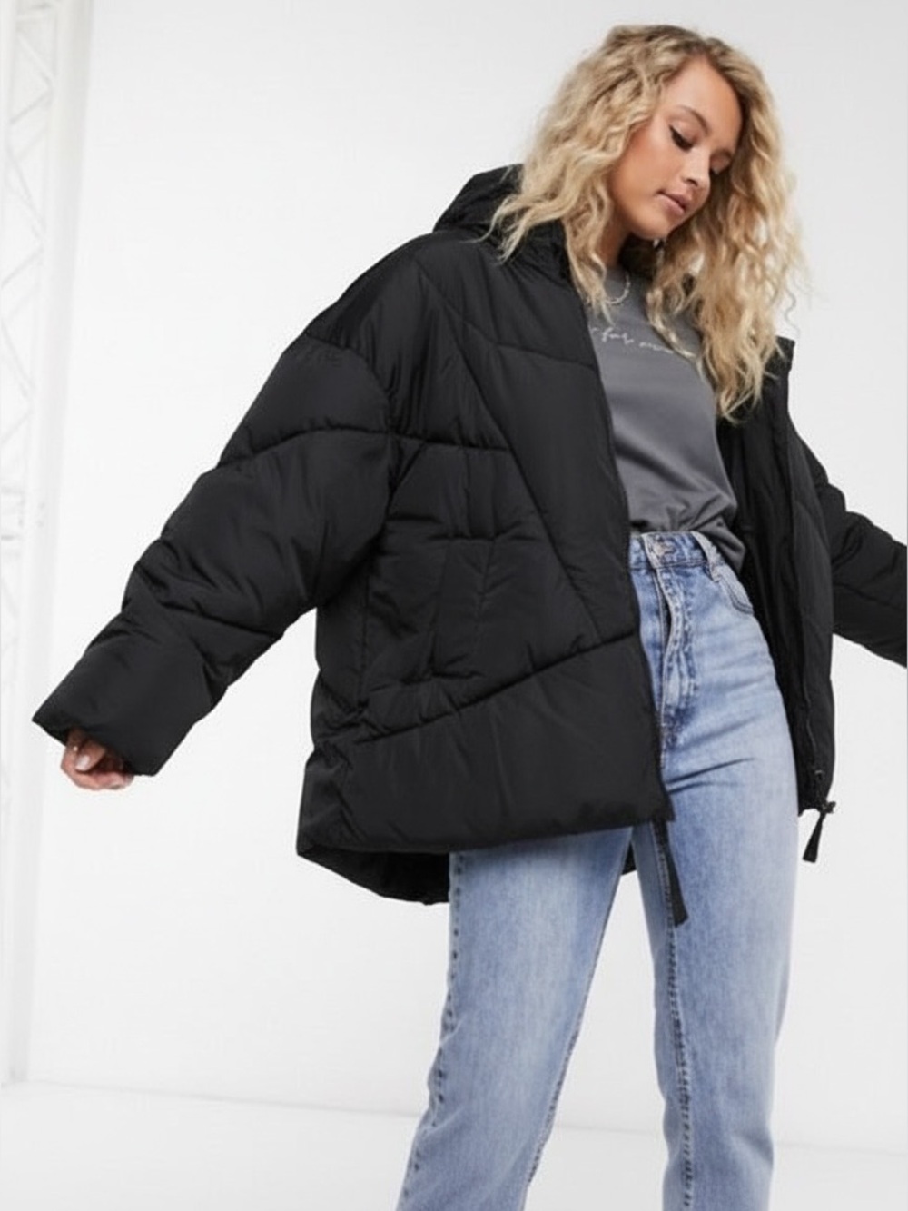 FREE PEOPLE HAILEY PUFFER JACKET SIZE SMALL